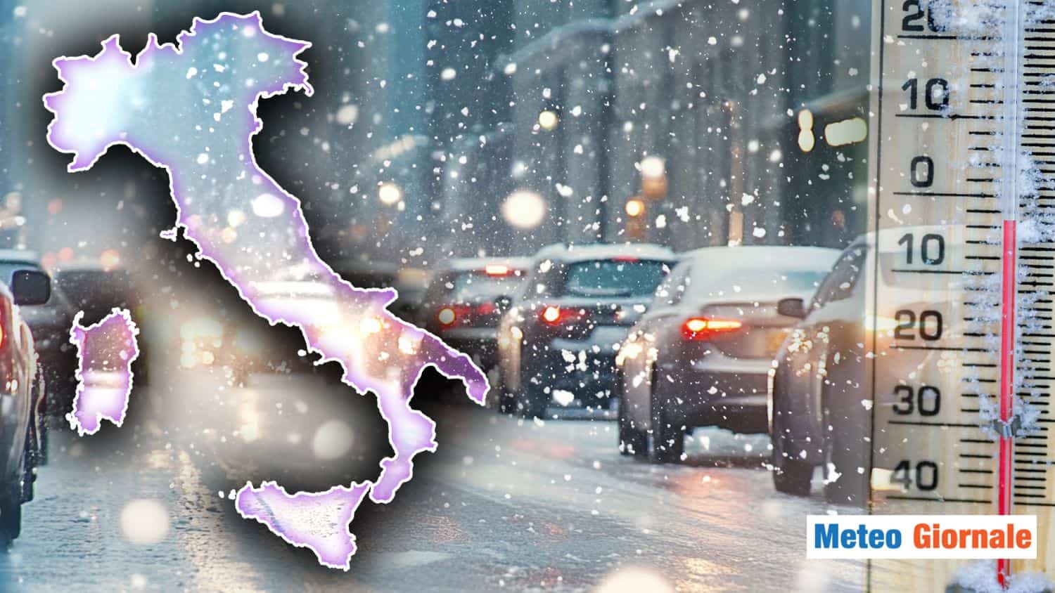 Meteo, Torna la NEVE: aree interessate e ACCUMULI sino a Sabato 25