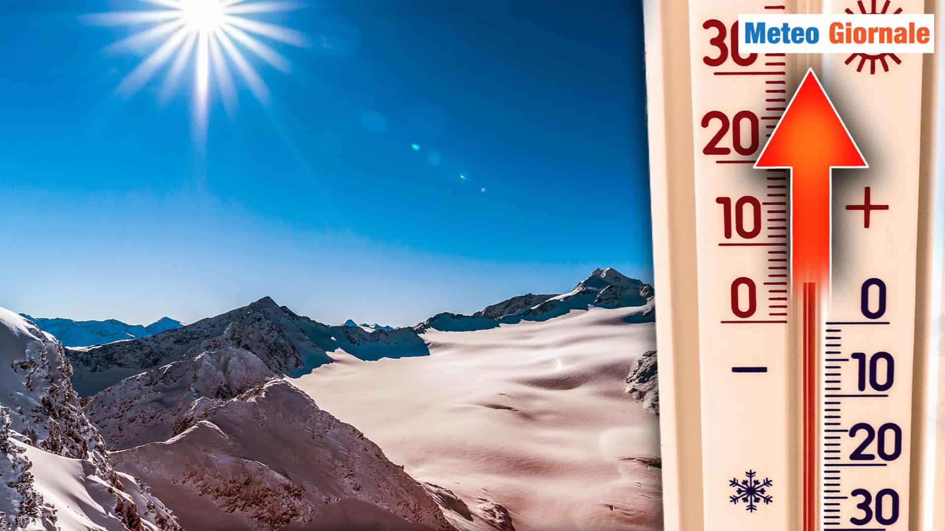 Exploit termico esagerato, il Meteo che non perdona l'INVERNO