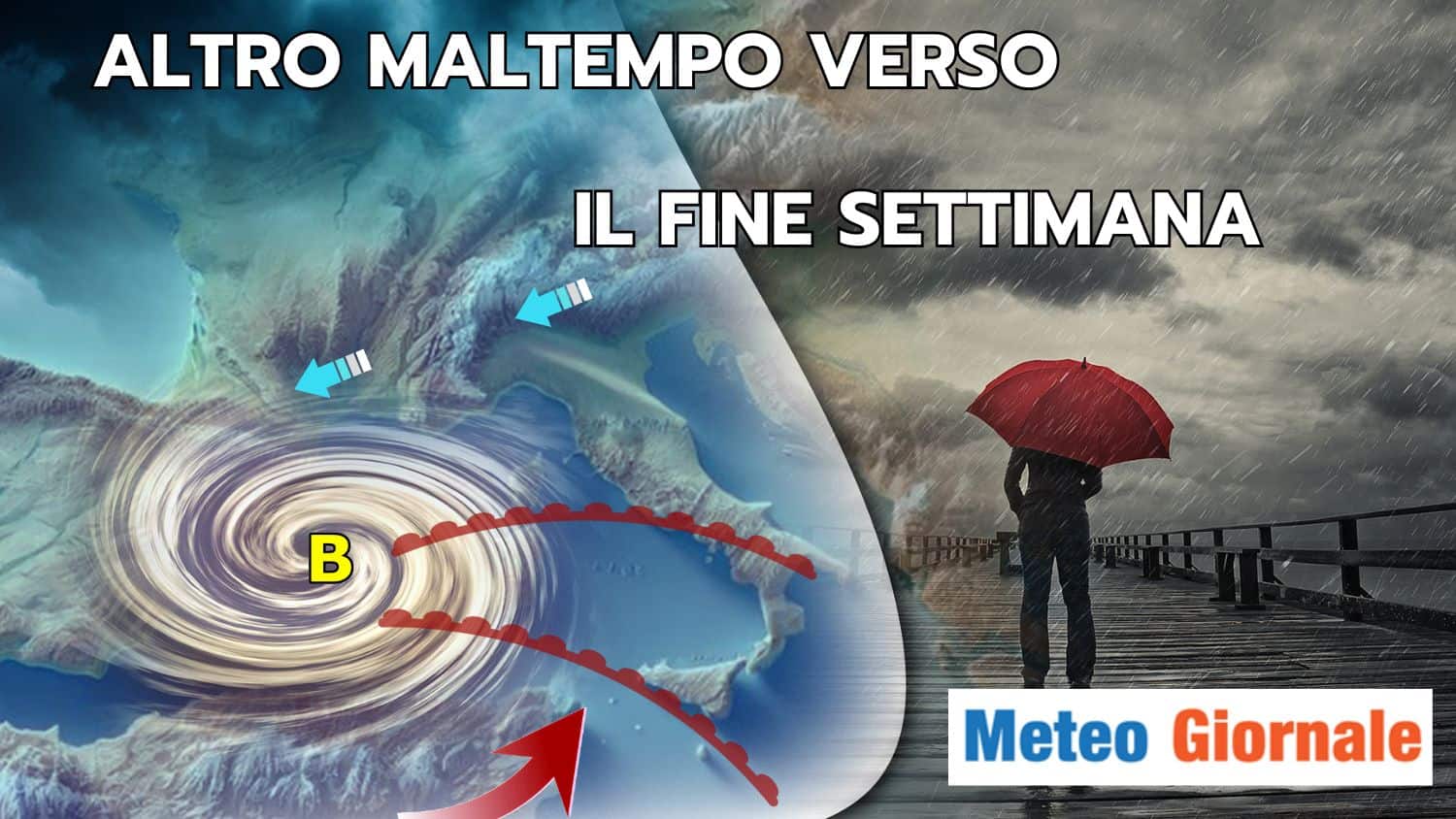 Weekend 18/19: piogge e neve a quote medio-basse. Ecco dove