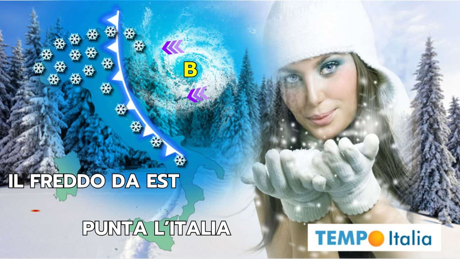 Freddo sull’Italia: si sposta la data, ma rischio neve in pianura