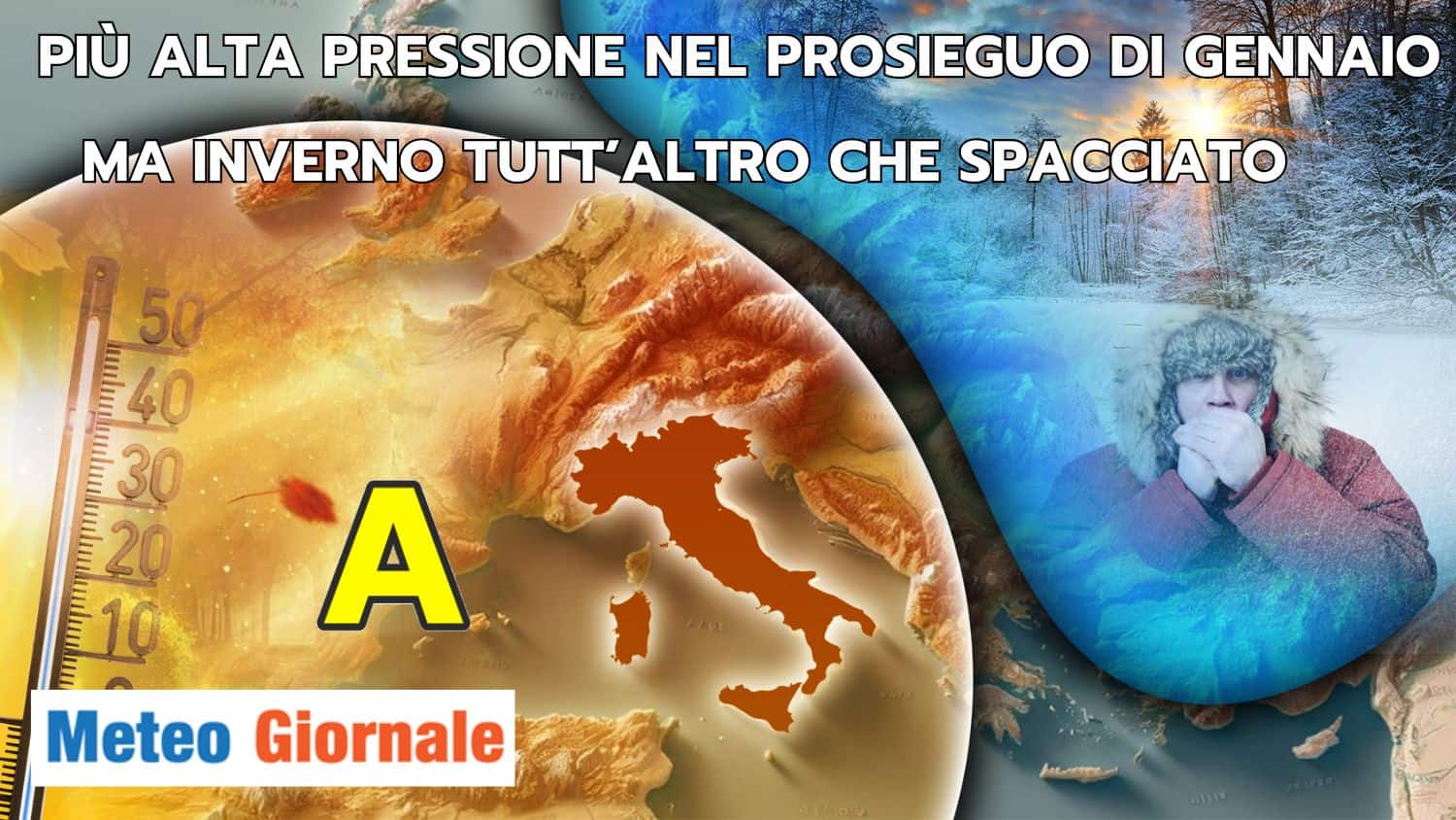 Meteo lungo termine: inverno ai box, ma forse non per molto