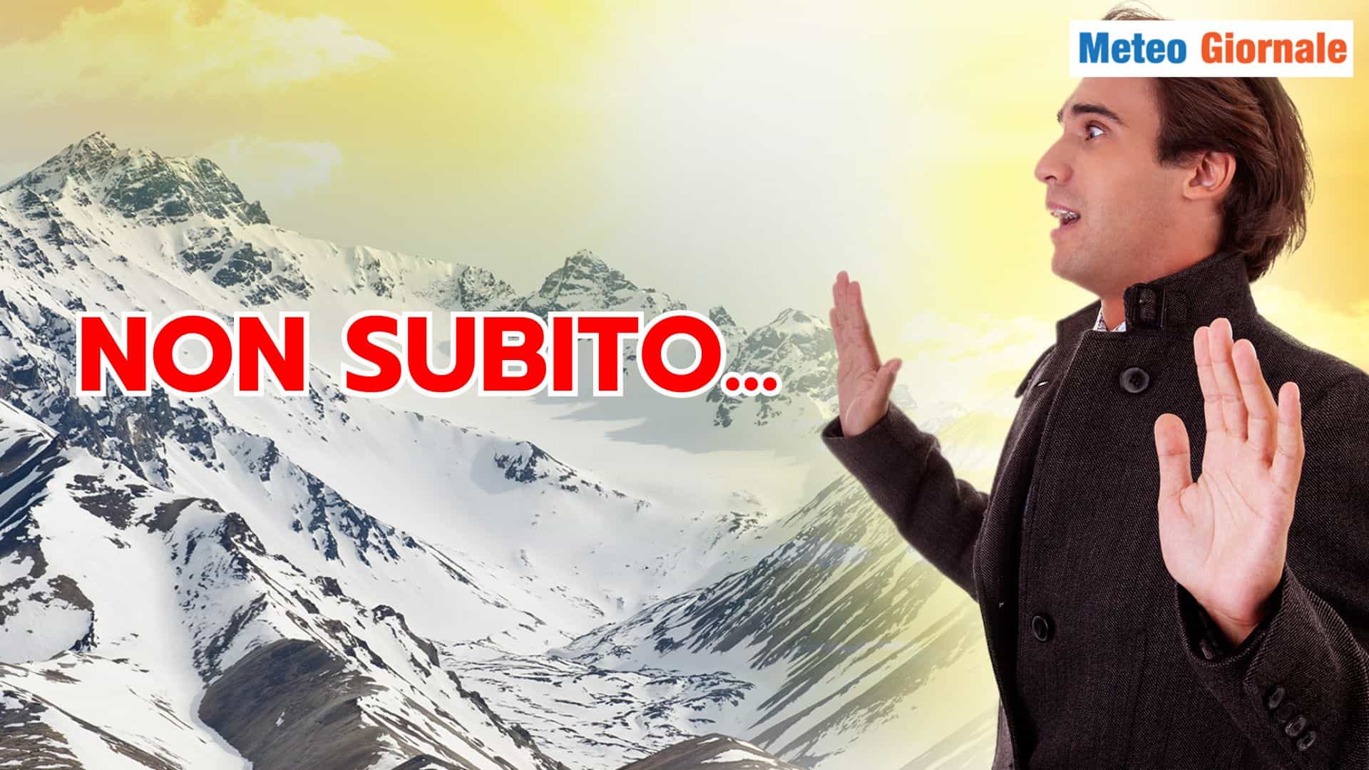 PRIMAVERA anticipata? Ma no, il CALDO anomalo è rimandato