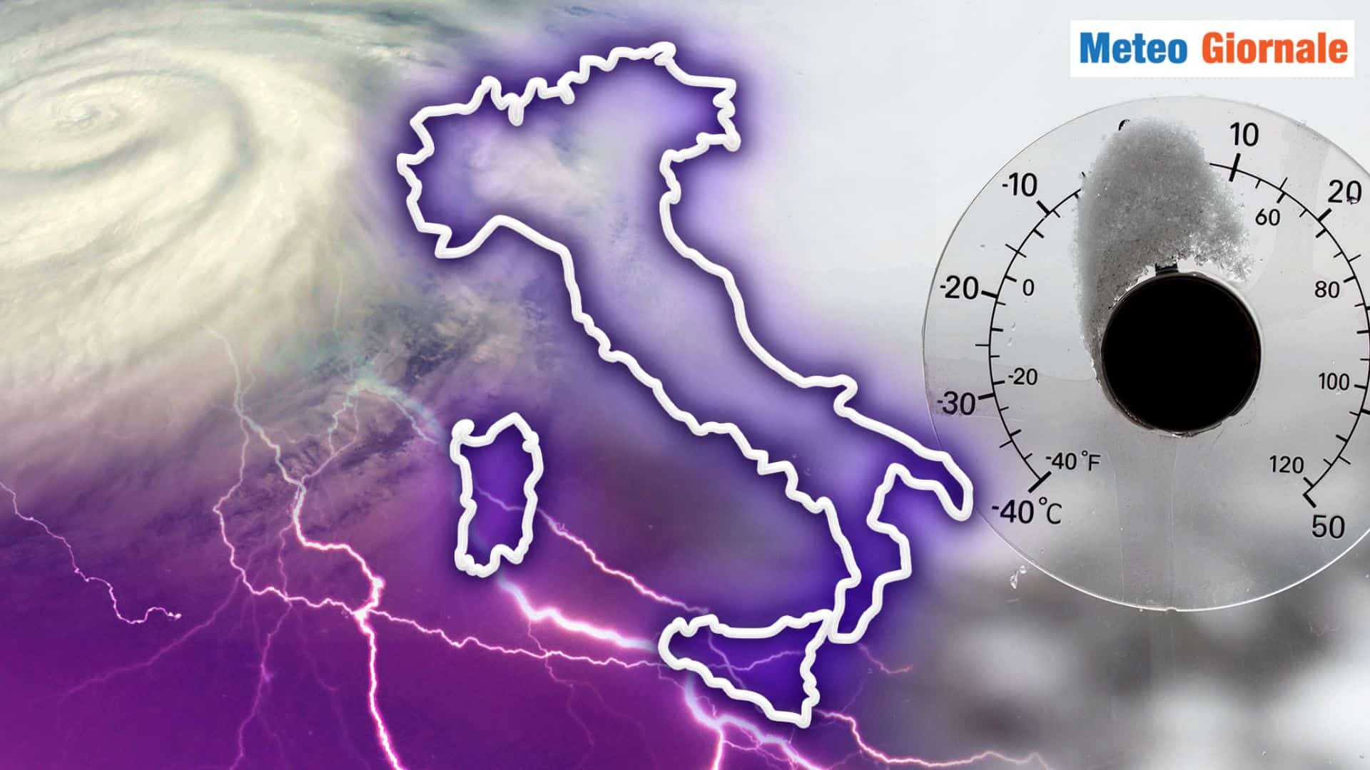 Meteo a 15 giorni compromesso da potente CICLONE mediterraneo