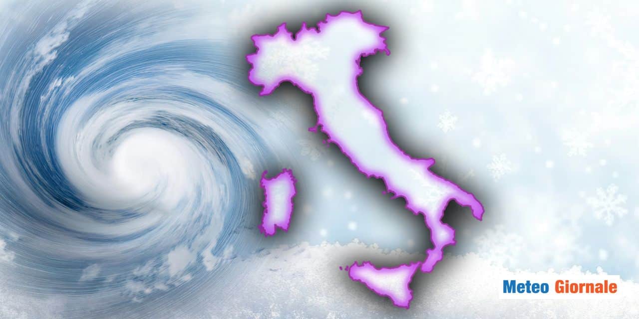 Meteo: ciclone a tutta forza, di nuovo!