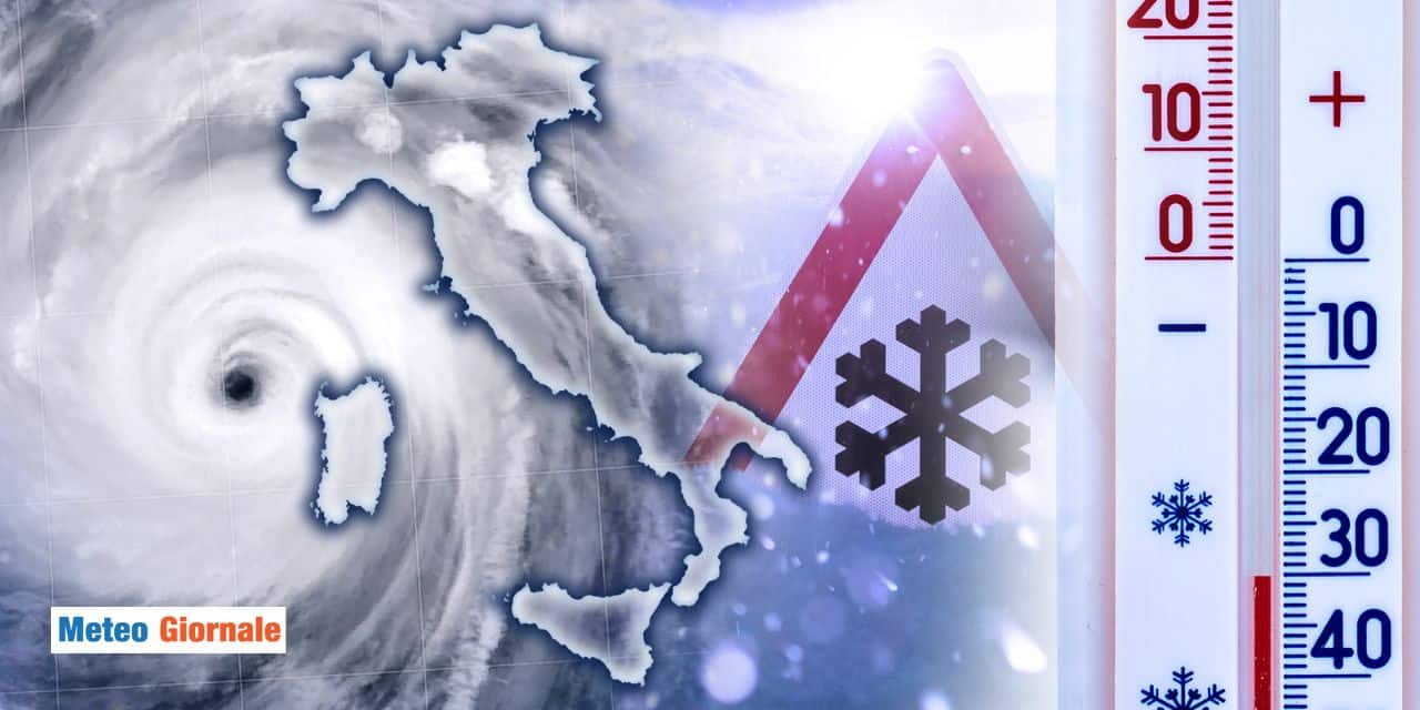 Meteo: depressione piena di neve e nubifragi, queste regioni a rischio