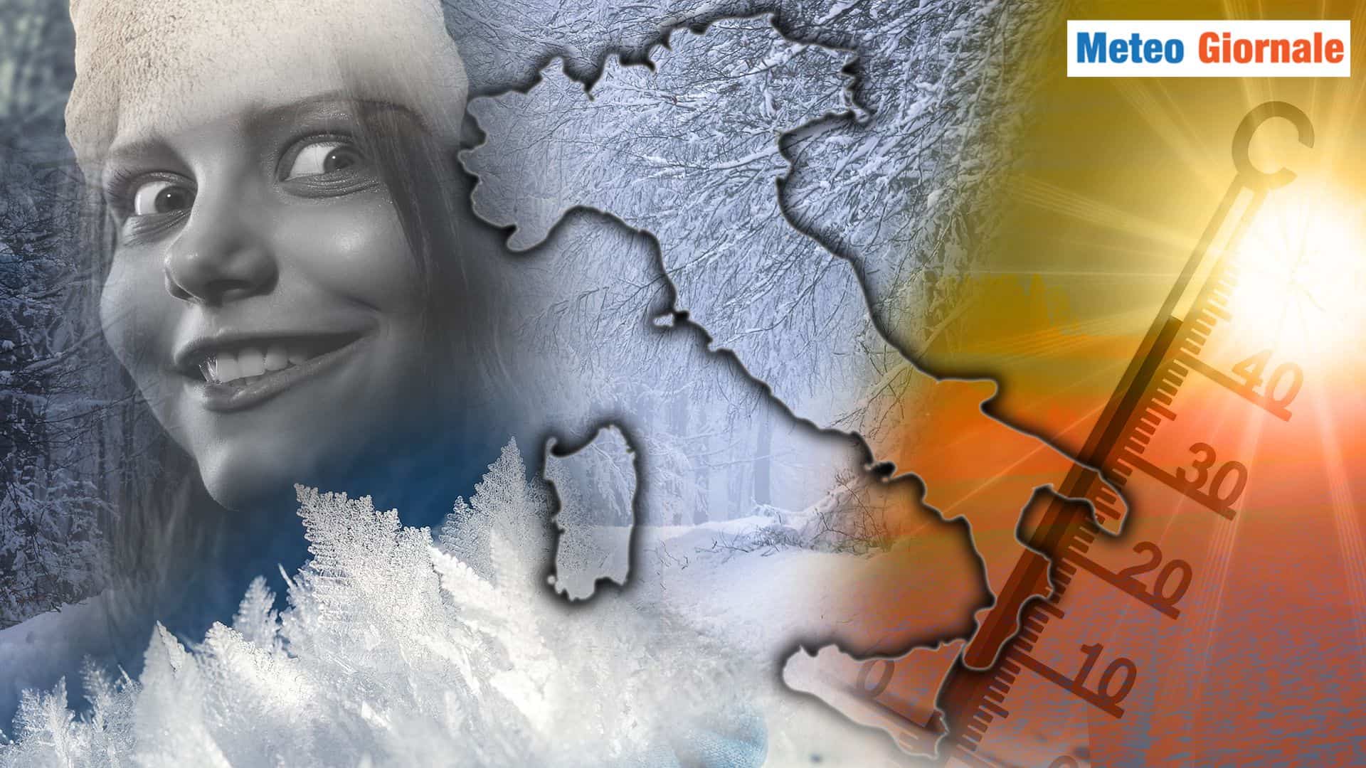 NEVE in Italia: previste condizioni Meteo estreme a FEBBRAIO