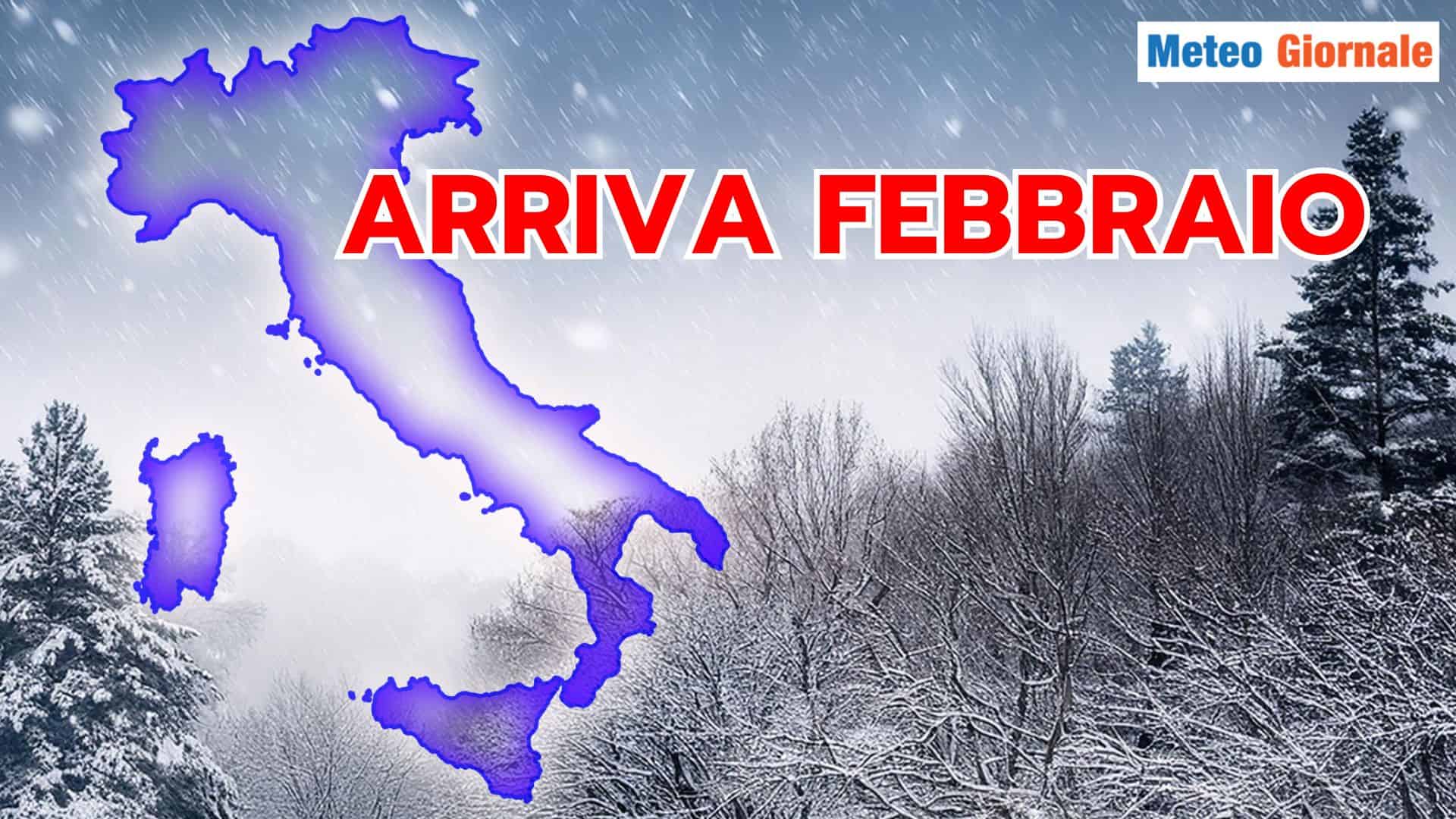 Meteo di fine GENNAIO, in preparazione del grande evento