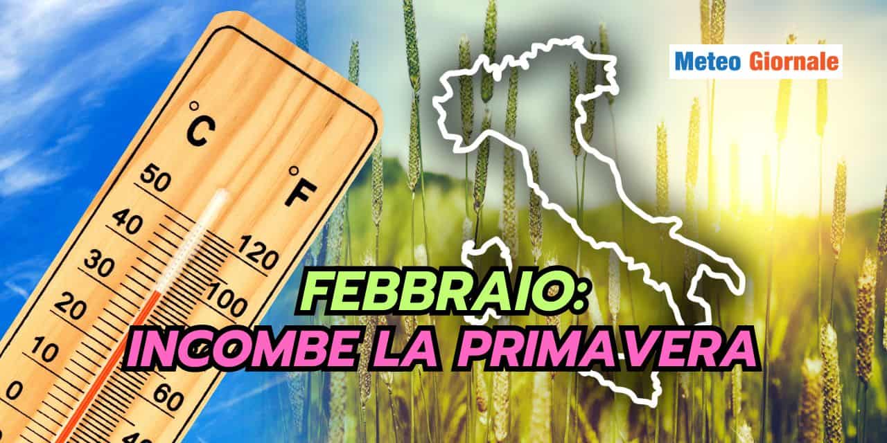 Meteo: e di colpo la PRIMAVERA, ecco da quando