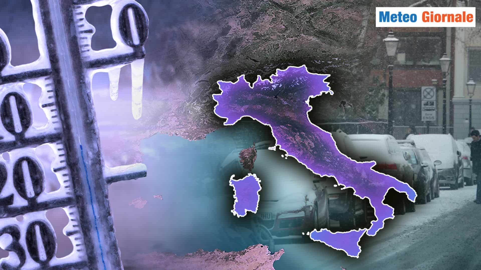 L'INVERNO non è terminato, il Meteo del GELO potrebbe scatenarsi