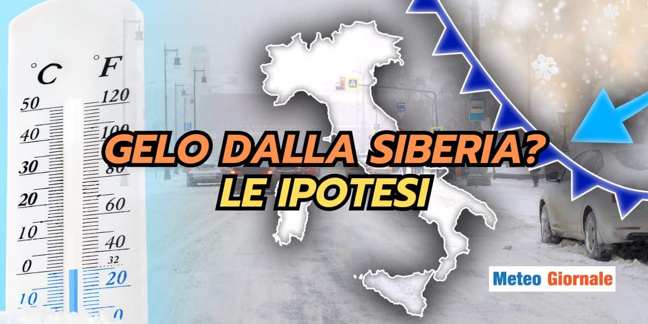 Gelo entro Febbraio: le ipotesi meteo per NEVE a bassa quota
