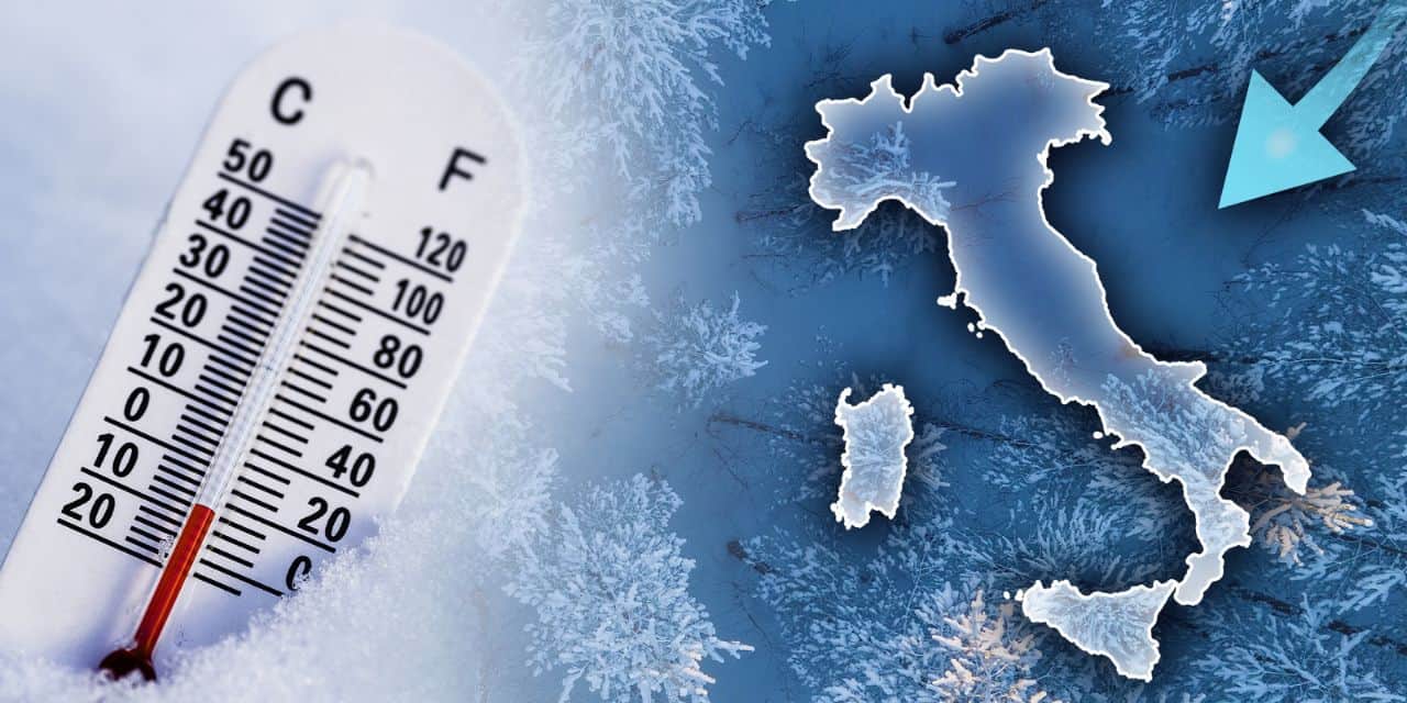 Meteo: che gelo tra Giovedì e Venerdì, fino a -17 gradi