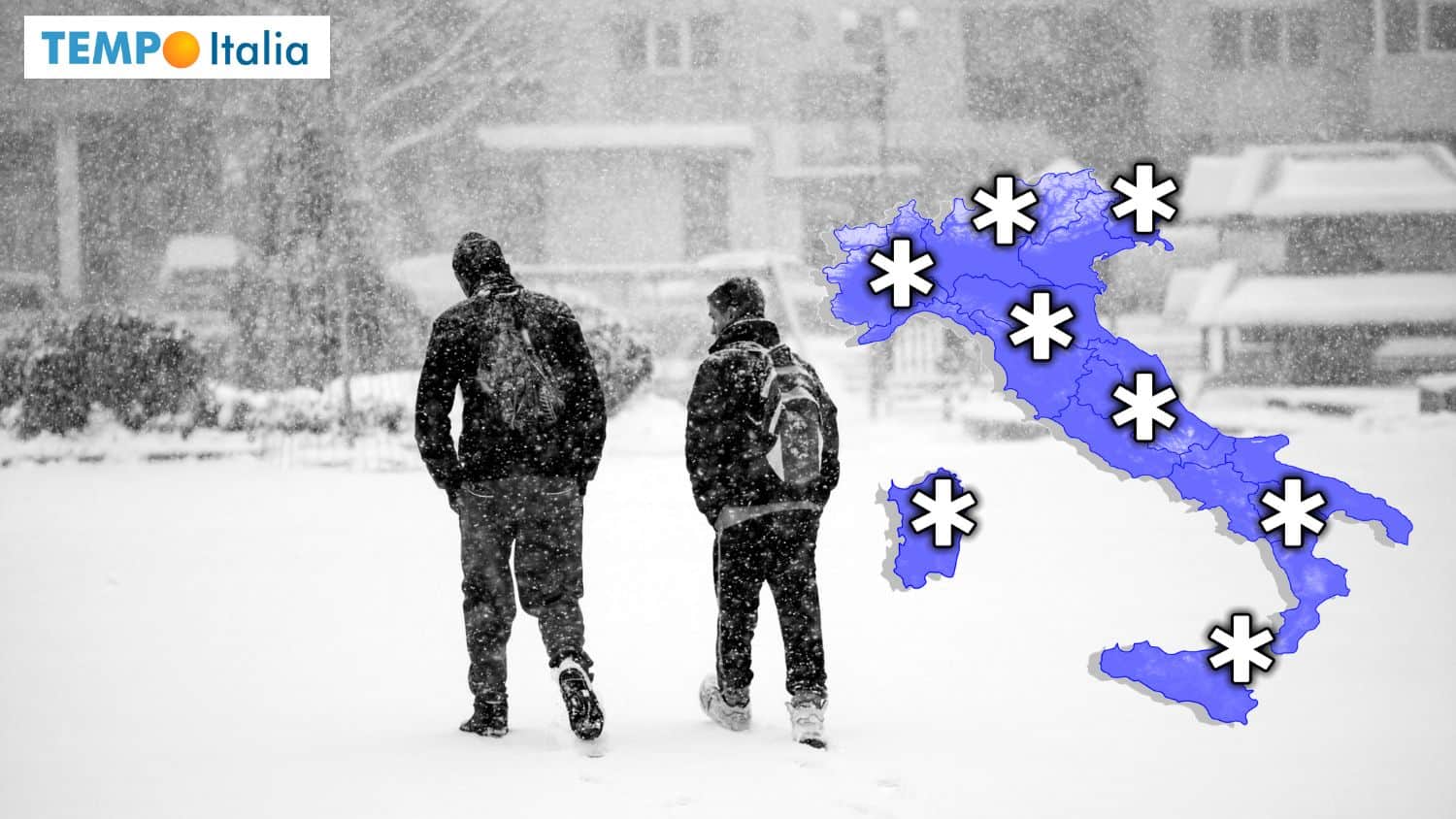 Meteo di Febbraio 2025 gelo in eredità di anomalie di Gennaio
