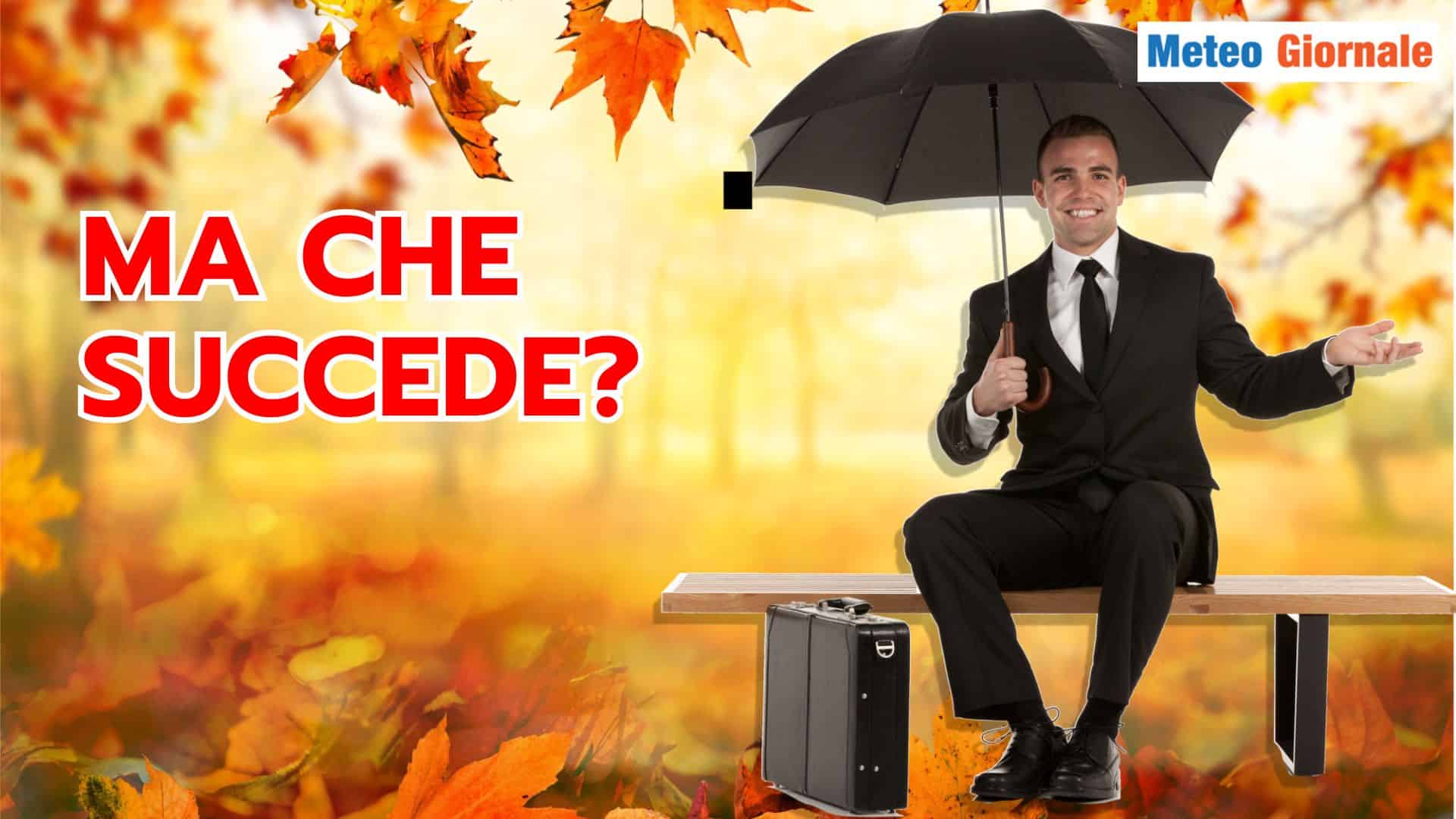 Gennaio come Ottobre, non è AUTUNNO. E' la nuova normalità Meteo