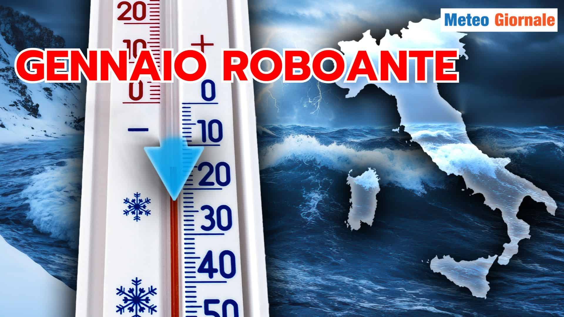 Gennaio roboante, METEO pronto per il grande Inverno