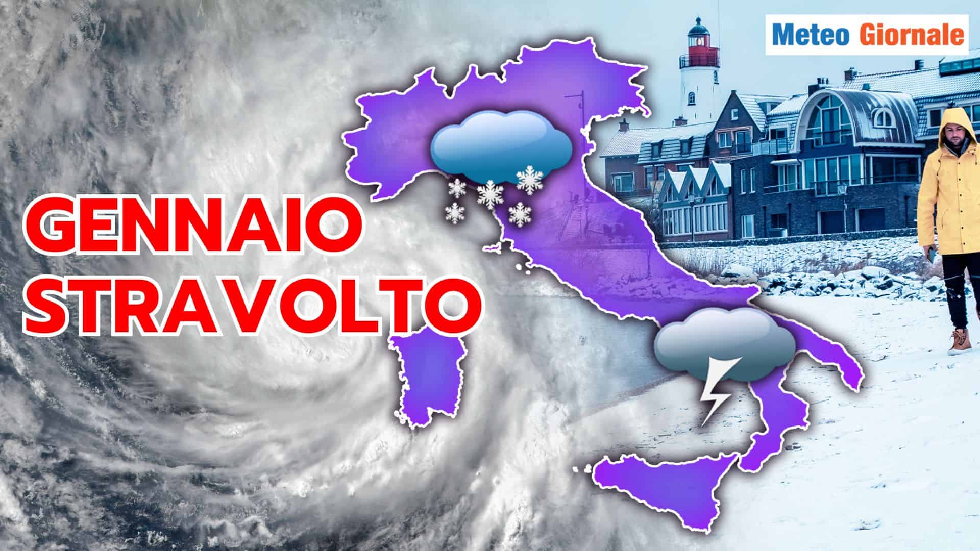 Un peggioramento Meteo che stravolgerà l’INVERNO: ecco come