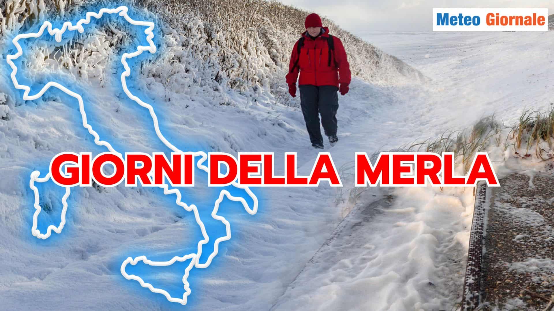 I giorni della merla e le clamorose novità Meteo: eccole