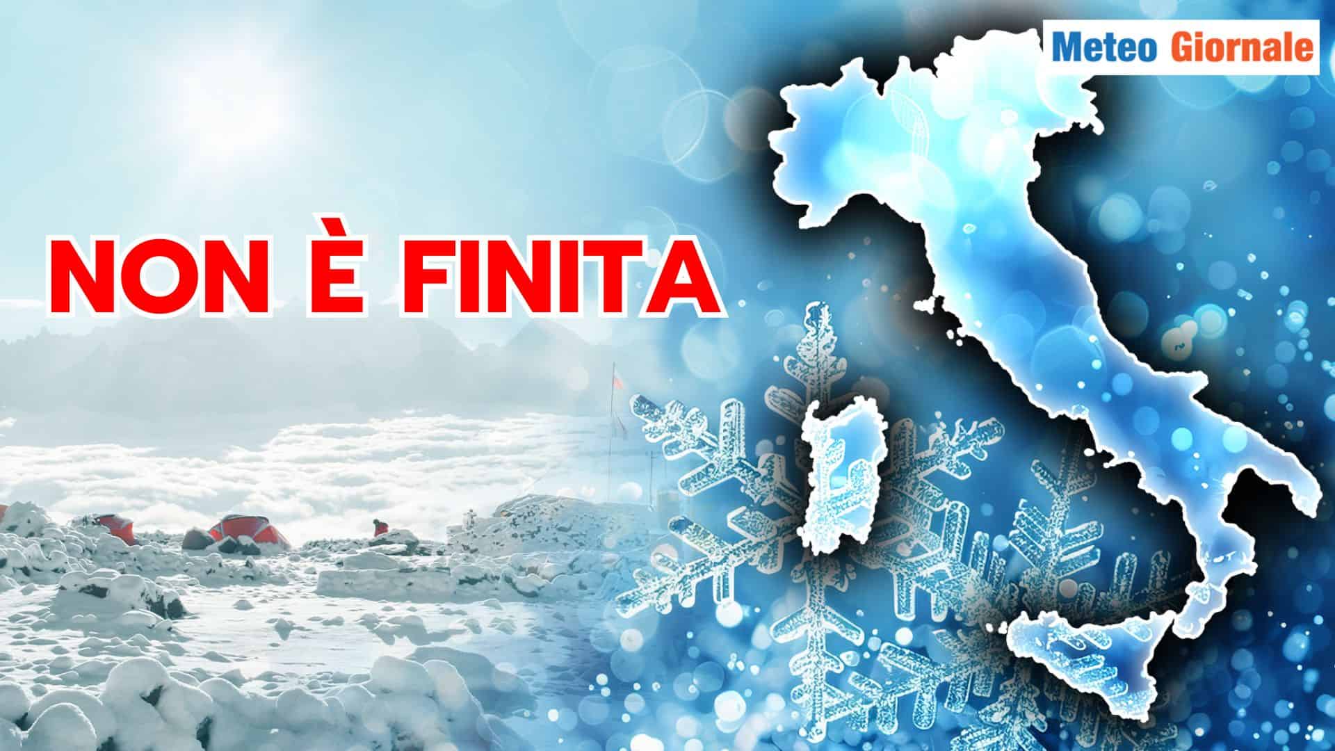 Il colpo di "teatro" del Meteo INVERNALE, ne abbiamo bisogno