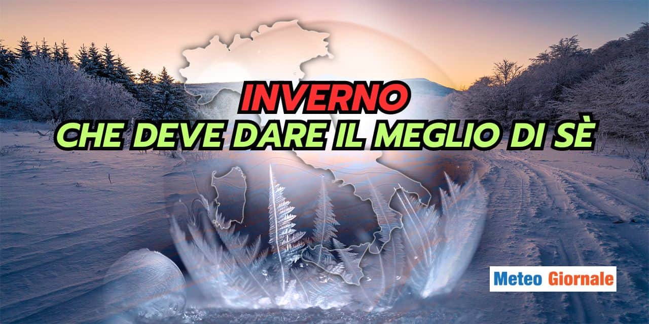 L'Inverno darà il meglio di sé: gli scenari meteo che stupiscono
