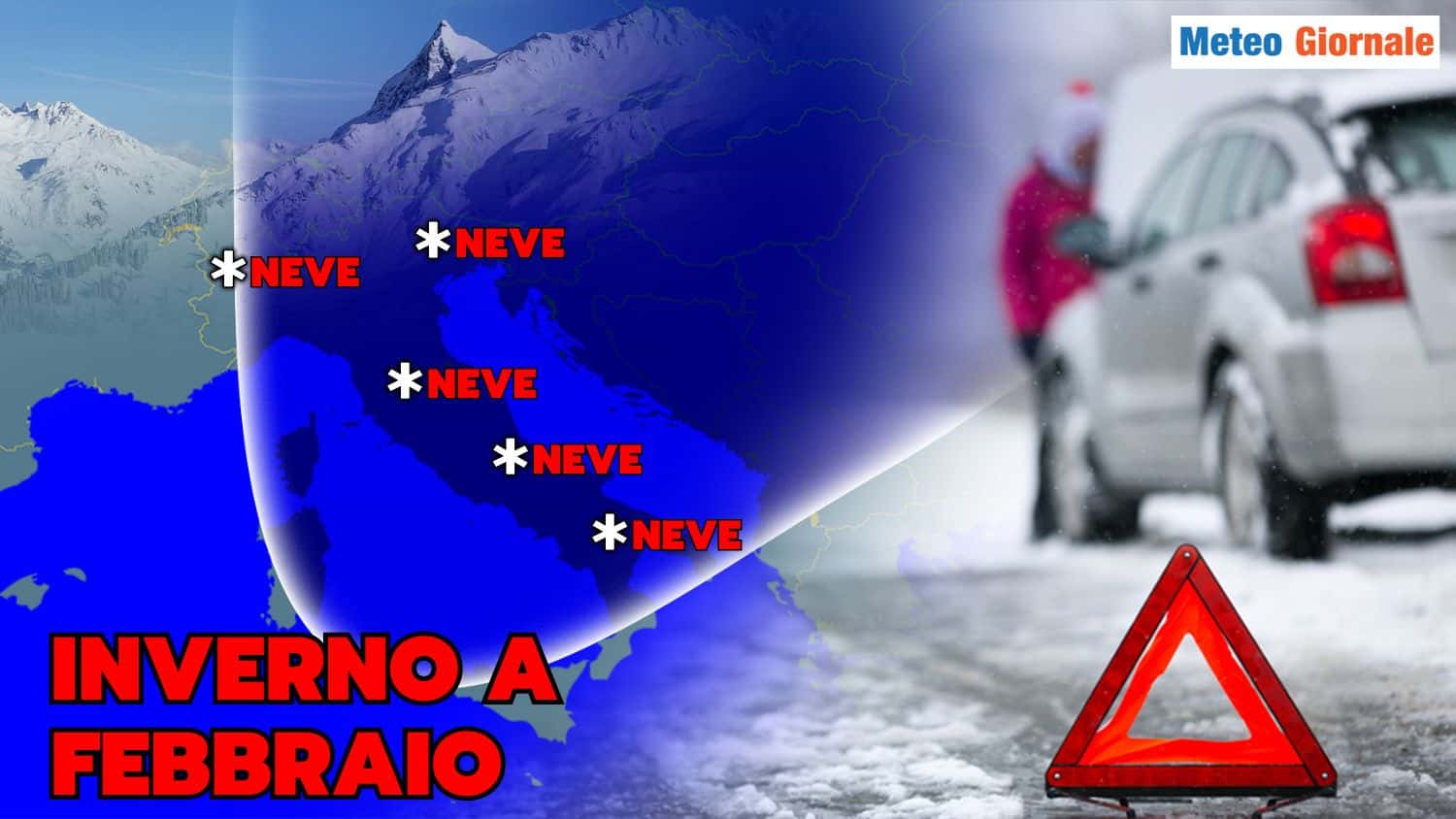 Meteo, Inverno tardivo ma deciso : il Nord Italia tutto imbiancato
