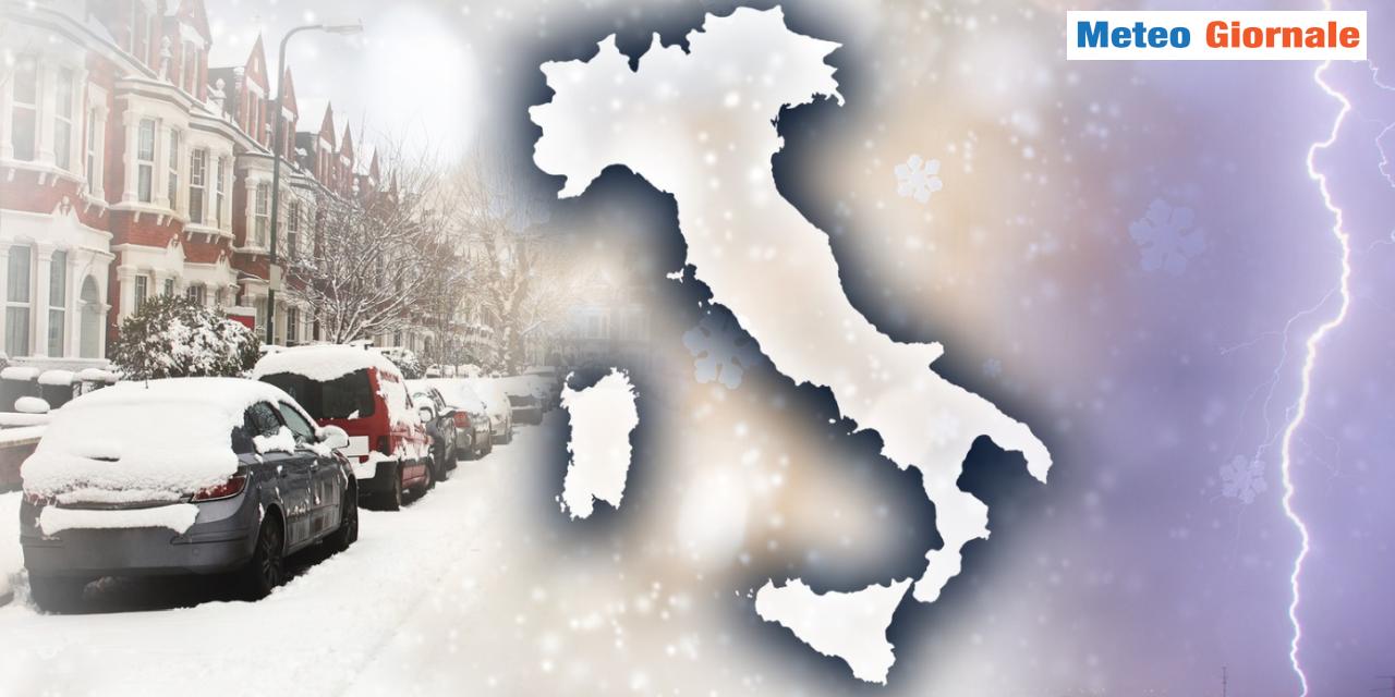 Altra neve in arrivo a quote basse dopo quella natalizia