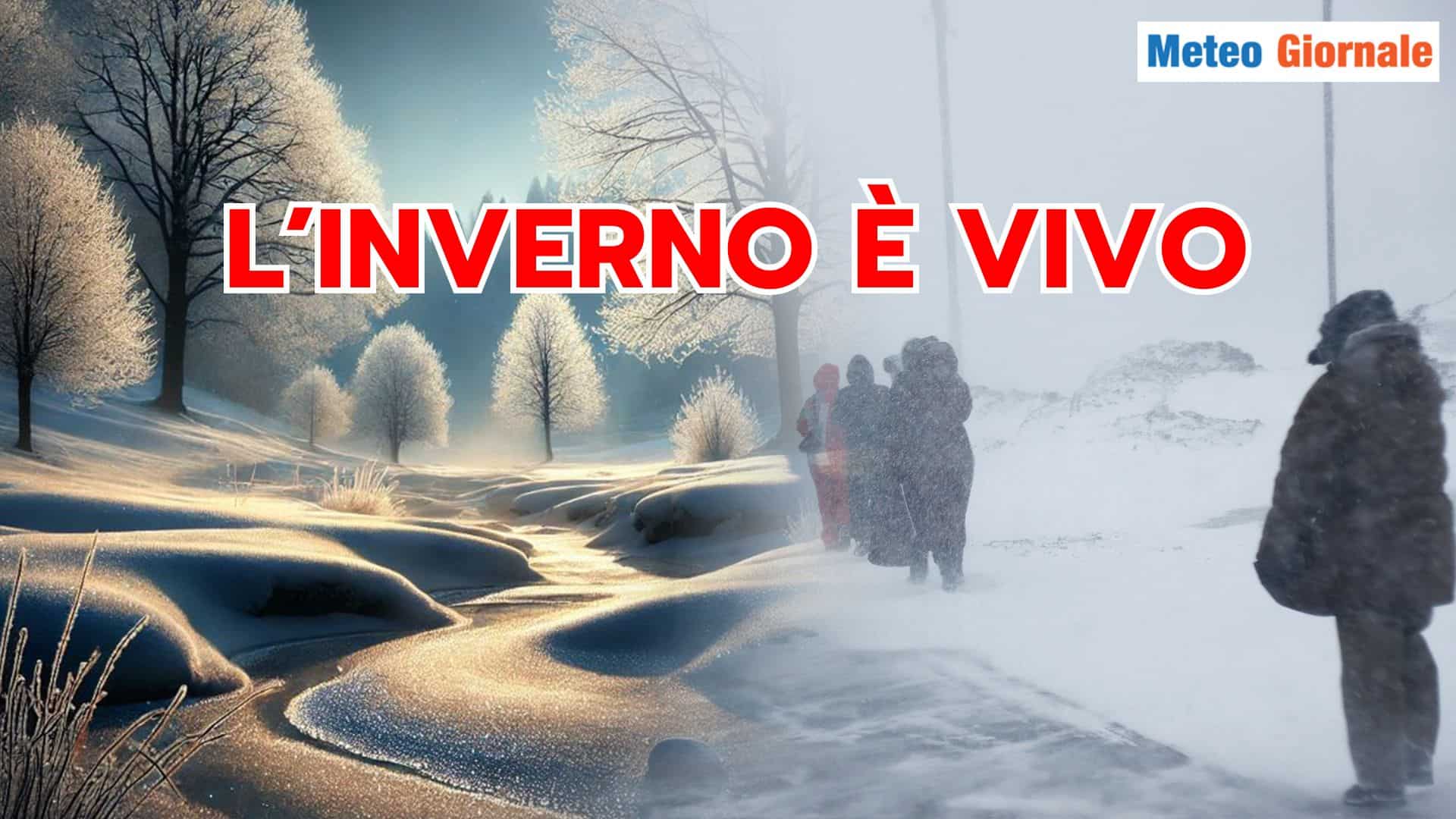 GELO in vista, altro che colpo di coda Meteo dell'INVERNO