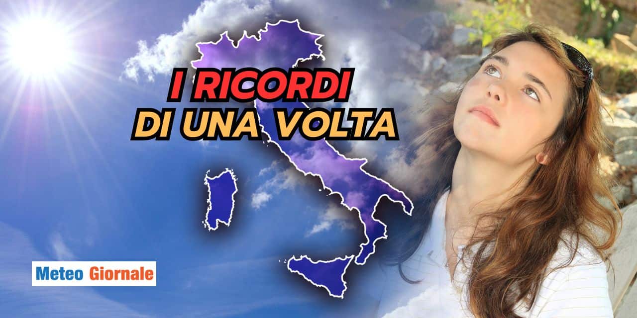 Il meteo attuale NON è più quello di una volta, lo dicono i dati
