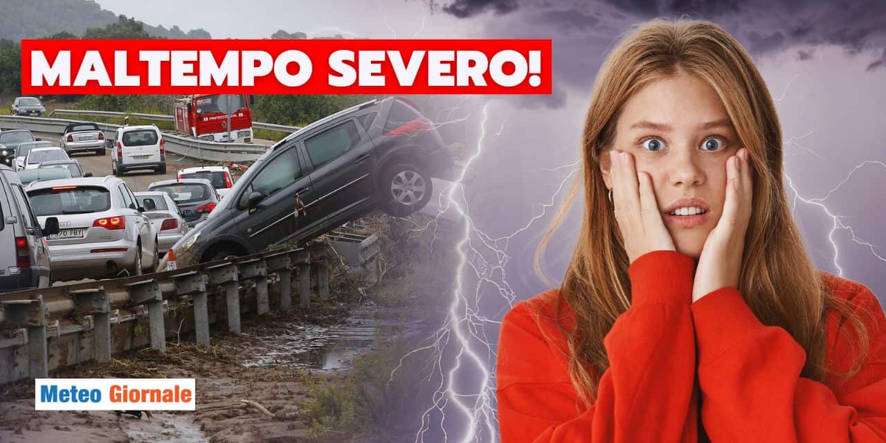 Meteo: rischio alluvioni, non si scherza tra Venerdì 17 e Lunedì 20