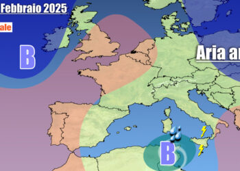 Ciclone mediterraneo nel weekend