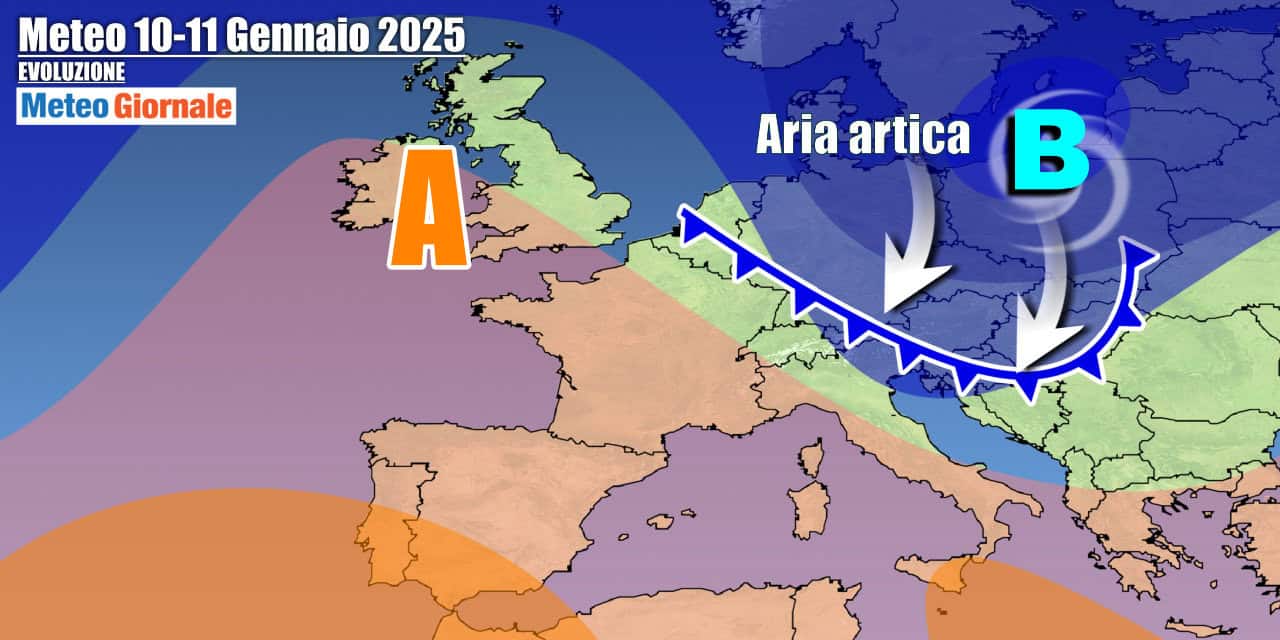 Meteo Italia: l’Inverno si riaccenderà nel weekend, torna la neve