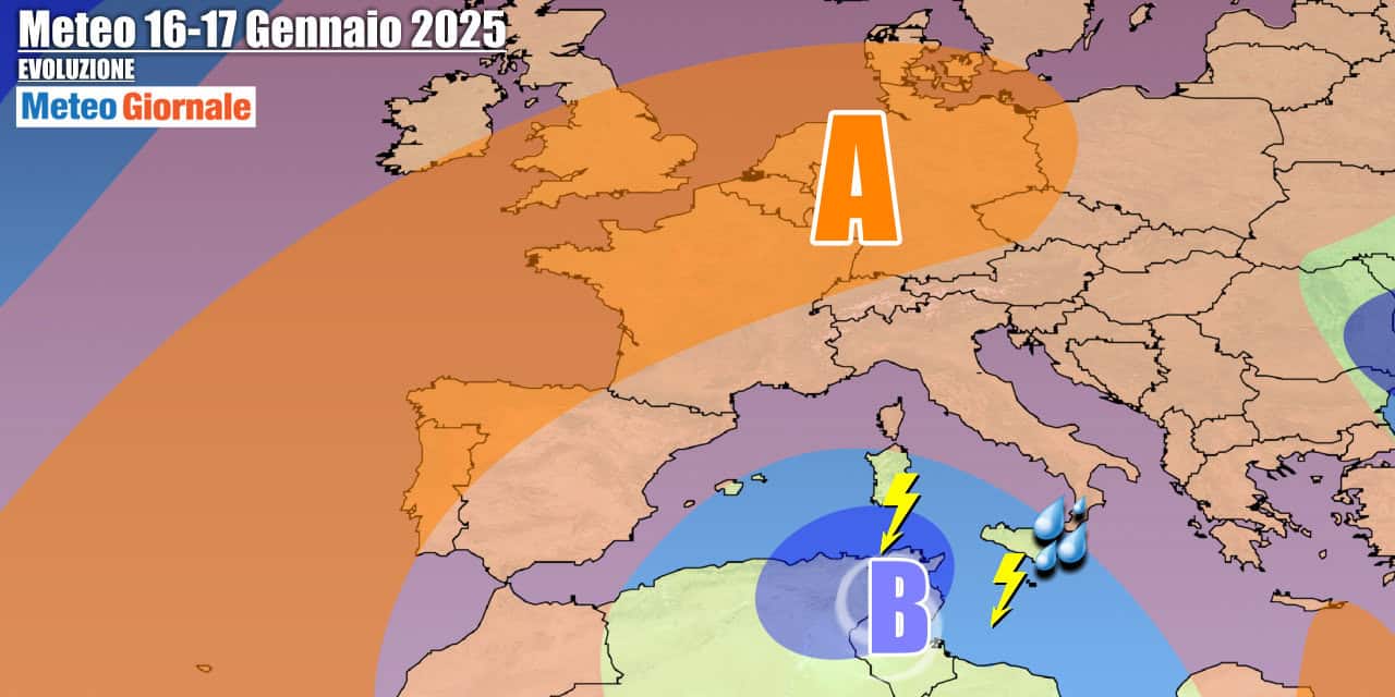 Meteo Italia: cambia tutto, dalla neve al vortice mediterraneo colpirà duro