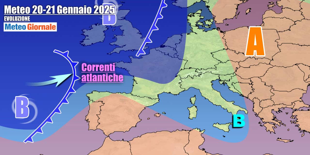 Meteo Italia: maltempo non molla con pioggia e vento, novità in settimana