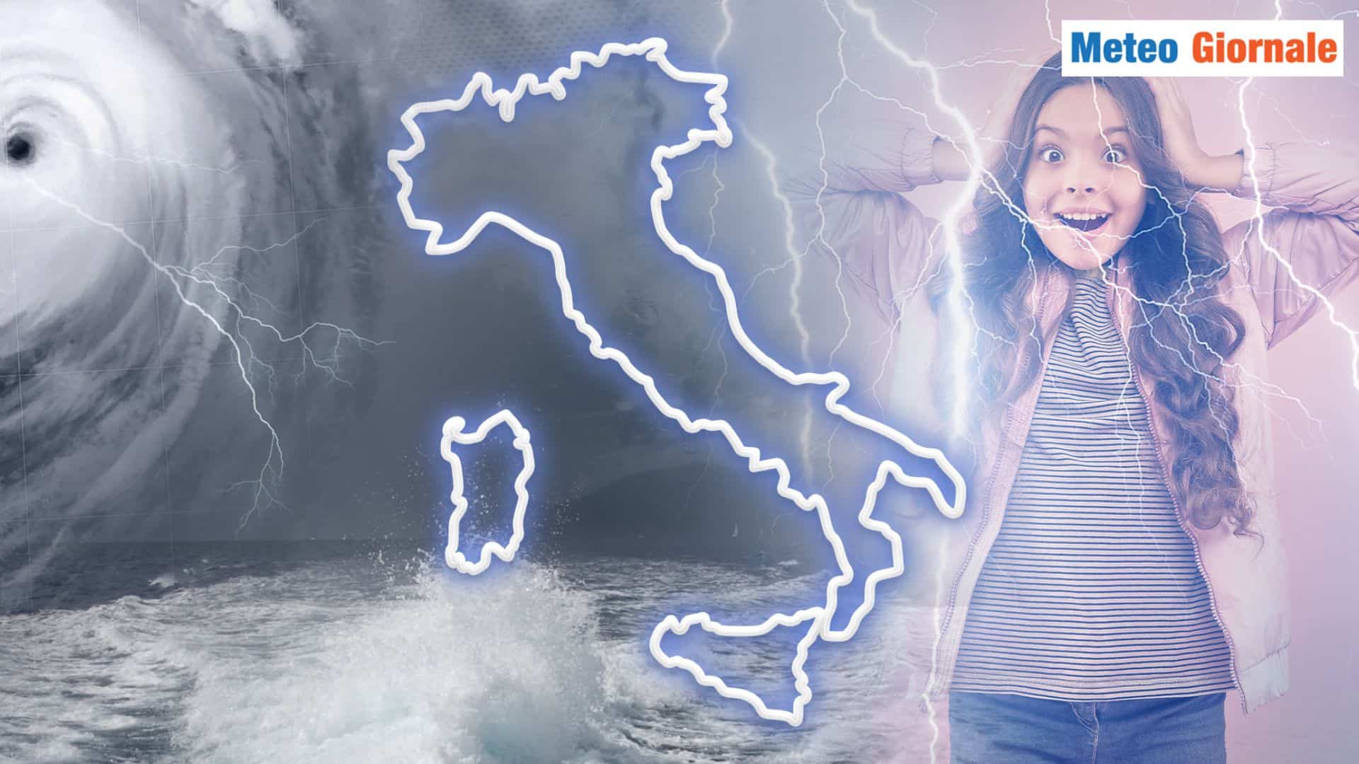 Meteo del weekend CICLONICO, FEBBRAIO partenza sprint