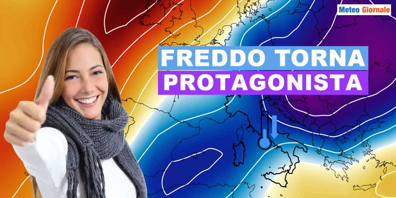 Previsioni meteo: il FREDDO sta per tornare protagonista, e non solo al Nord