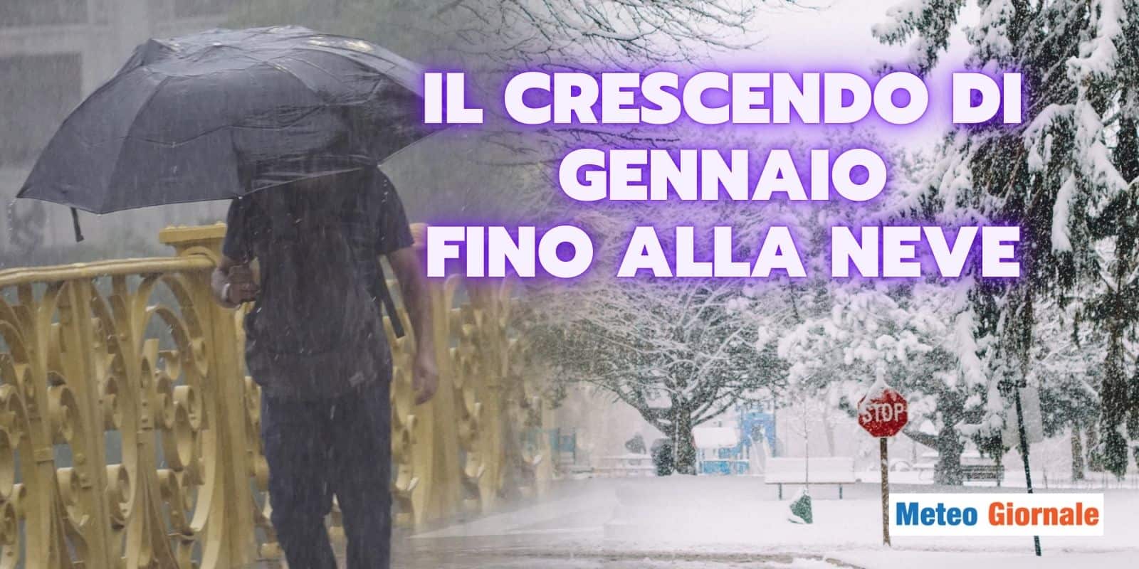 Meteo: l’Inverno volta pagina, ecco quando arriverà la NEVE