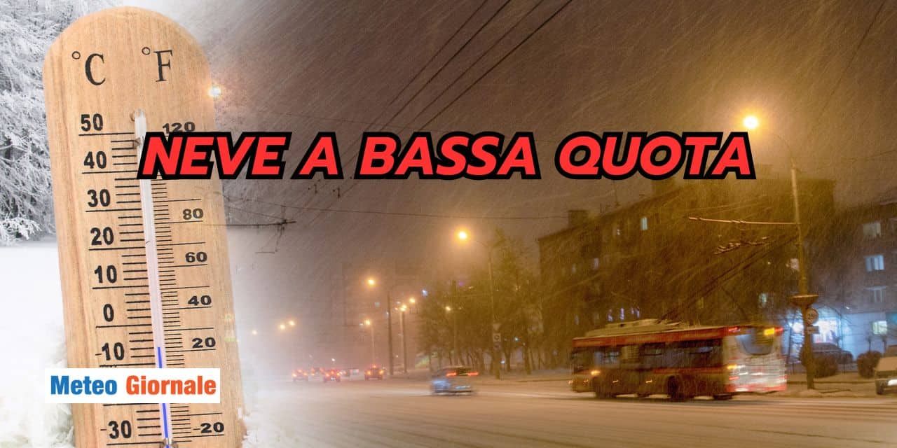 NEVE nelle città del NORD: serve un colpo di reni meteo