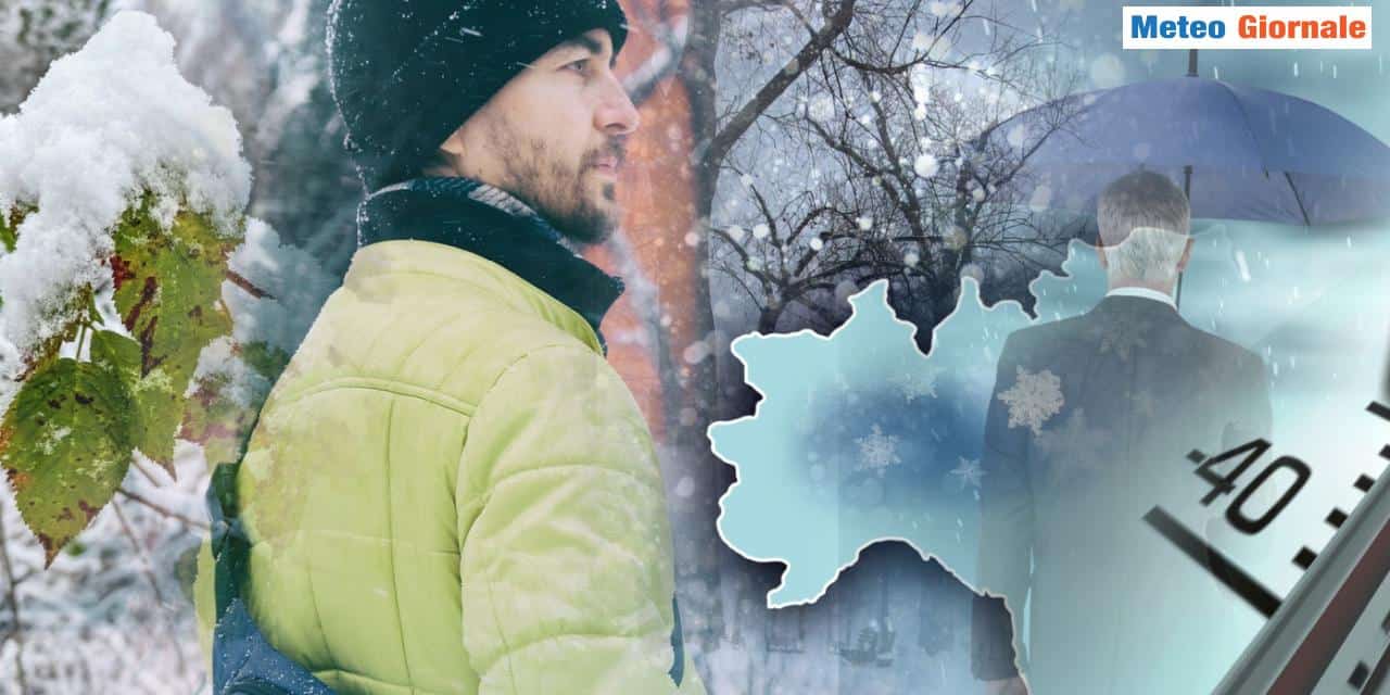 Meteo: da Domenica 19 peggiora al Nord, rischio neve vediamo dove