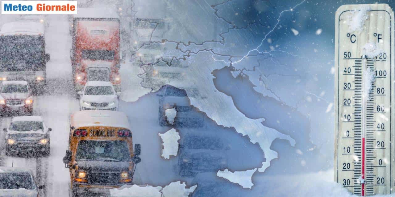 Grande nevicata in arrivo