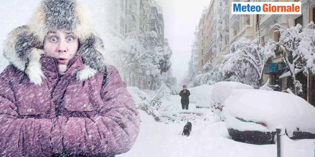 Torna la neve nel weekend