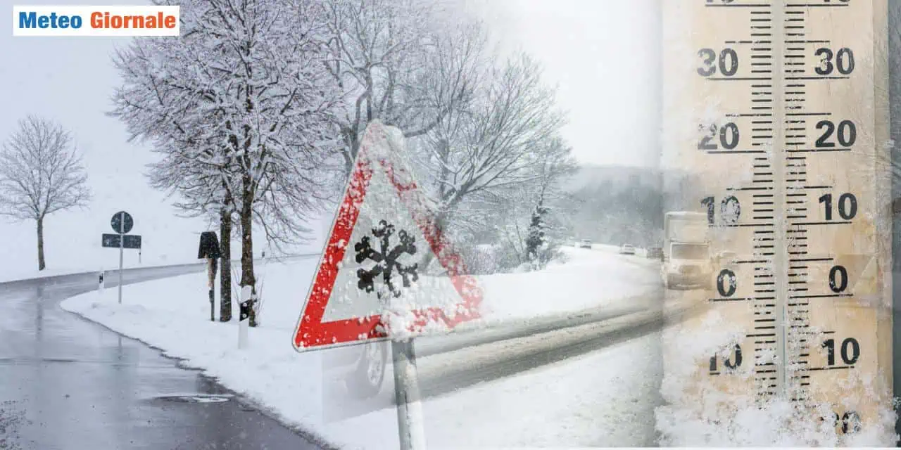 Arriva la neve ad imbiancare le città