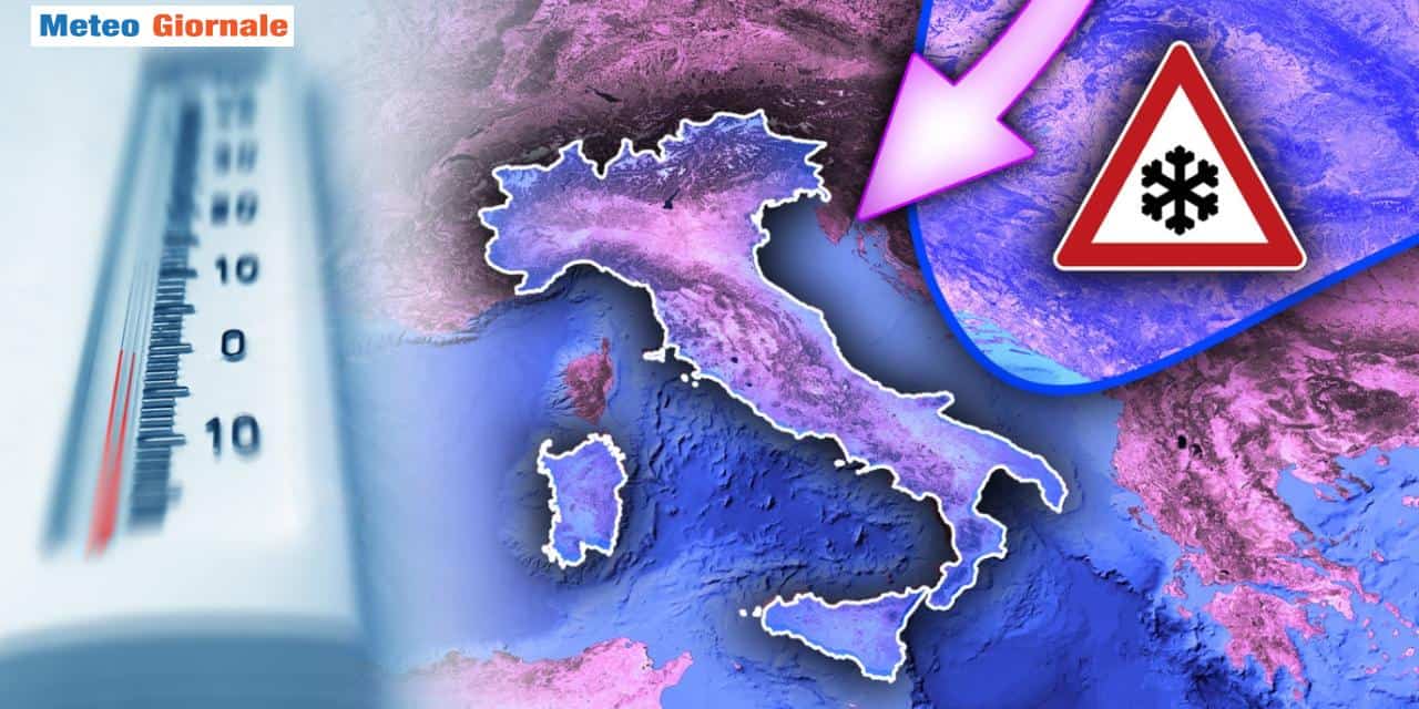 Ecco la neve in vista