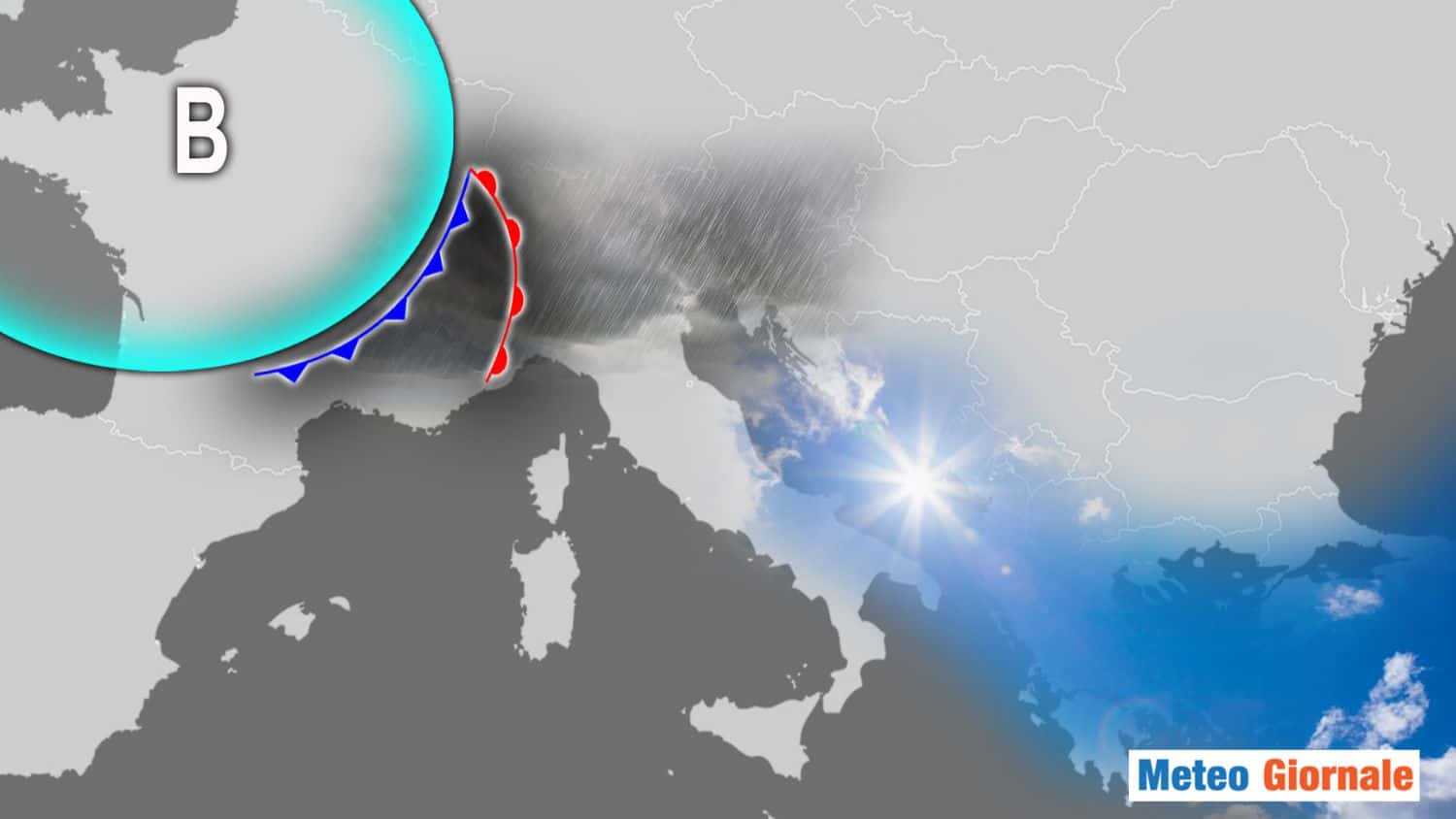 Previsioni Meteo: MALTEMPO no stop. In arrivo nuova PERTURBAZIONE