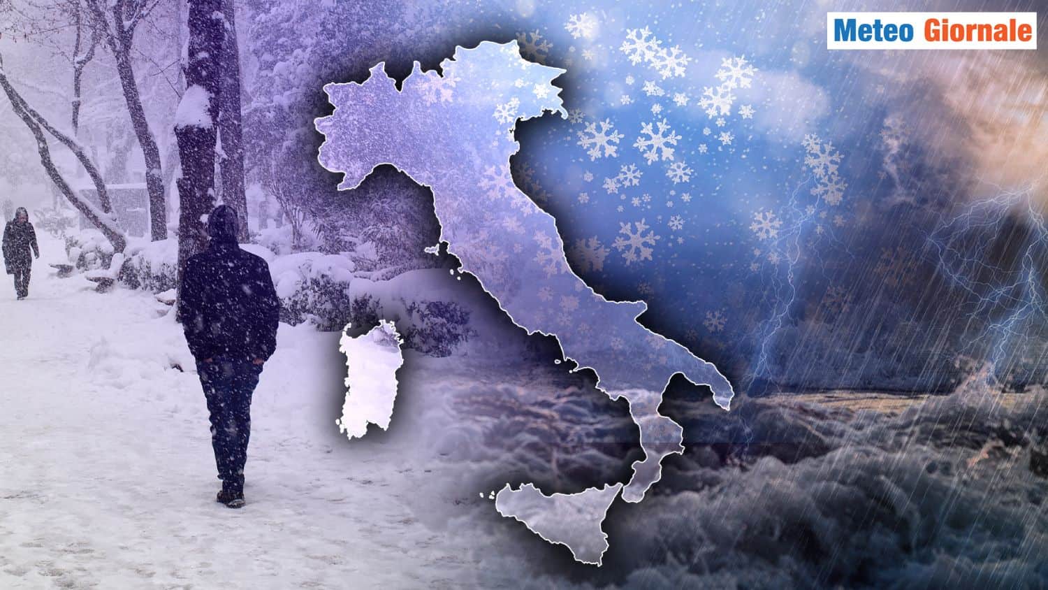 Meteo: ecco la PERTURBAZIONE dell’EPIFANIA. Pioggia e NEVE, ecco dove
