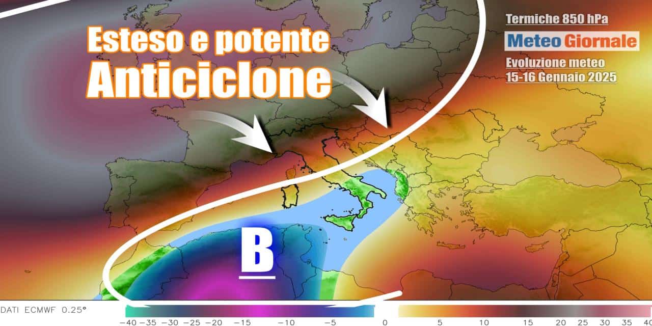 Meteo: riecco lo spettro del Super Anticiclone pronto a mangiarsi l’Inverno
