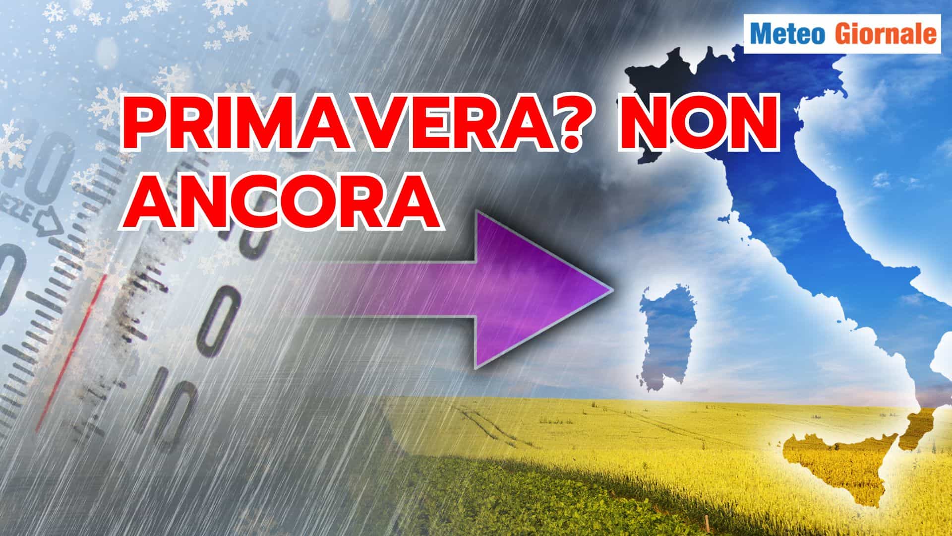 Giorni della merla dal Meteo di PRIMAVERA? No, ecco perché