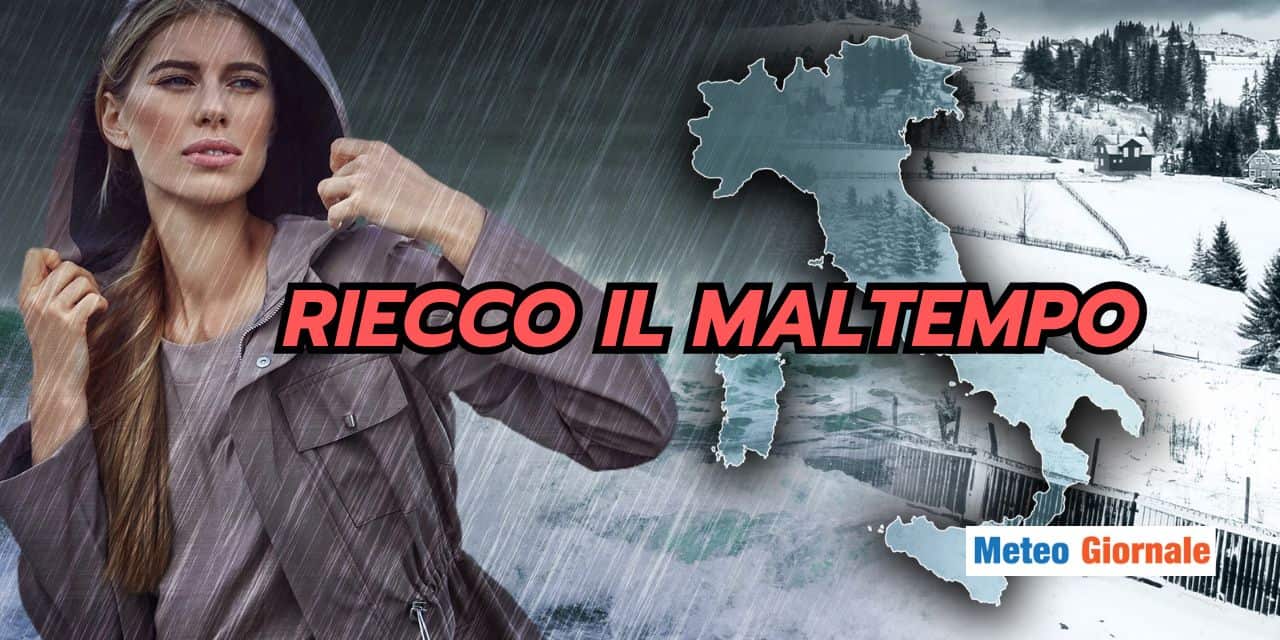 Meteo fine mese: NEVE a BASSA QUOTA, l'ipotesi che prende piede
