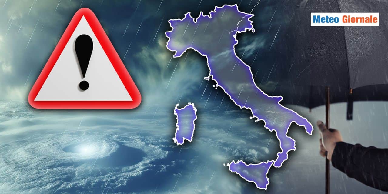 Meteo: Atlantico alla riscossa, super PIOGGIA per queste regioni