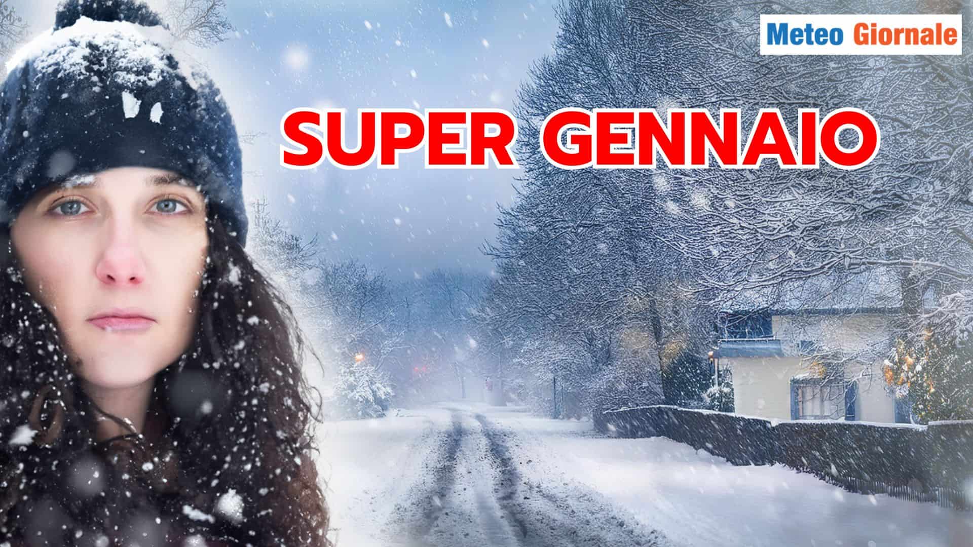 Meteo monotono? Per niente, super INVERNO ormai alle porte