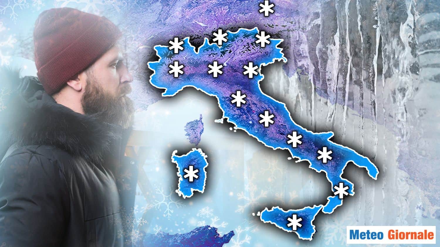L'acuto ingresso del VORTICE POLARE sino all'Italia: conseguenze meteo