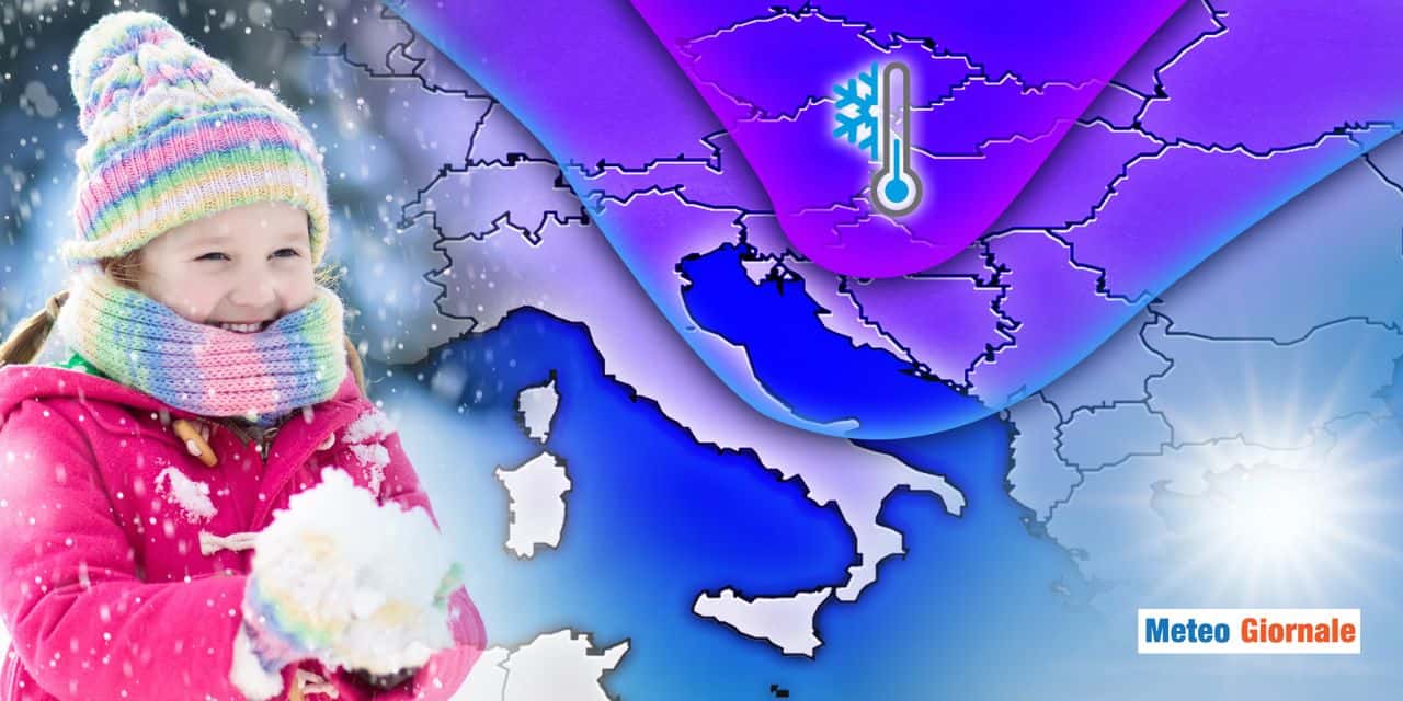 Meteo: Febbraio per il sogno nevoso, Vortice Polare in frantumi