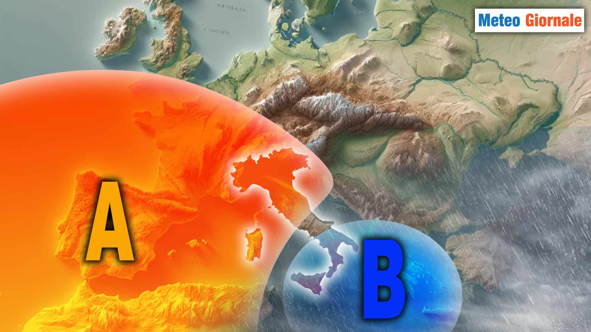 Meteo: Weekend, Il freddo Ciclone scende verso Sud. Gli effetti